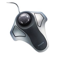 Orbit Optical Trackball Mouse, USB 2.0, Left/Right Hand Use, Black/Silver 1