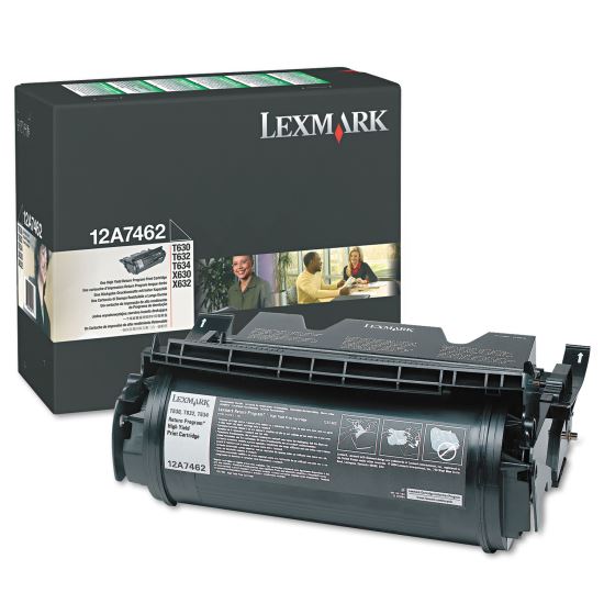 12A7462 Return Program High-Yield Toner, 21,000 Page-Yield, Black 1