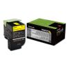 70C0XYG Return Program Extra High-Yield Toner, 4,000 Page-Yield, Yellow, TAA Compliant 1