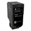 74C1HY0 Return Program Unison High-Yield Toner, 12,000 Page-Yield, Yellow 1