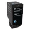 74C1SC0 Return Program Unison Toner, 7,000 Page-Yield, Cyan 1