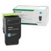 78C1XC0 Return Program Extra High-Yield Toner, 5,000 Page-Yield, Cyan 1