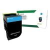 80C1HC0 Return Program High-Yield Toner, 3,000 Page-Yield, Cyan 1