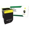 80C1HY0 Return Program High-Yield Toner, 3,000 Page-Yield, Yellow 1