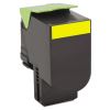 80C1XY0 Return Program Toner, 4,000 Page-Yield, Yellow 1