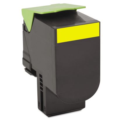 80C1XY0 Return Program Toner, 4,000 Page-Yield, Yellow 1