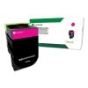 C544X4MG Return Program Extra High-Yield Toner, 4,000 Page-Yield, Magenta 1