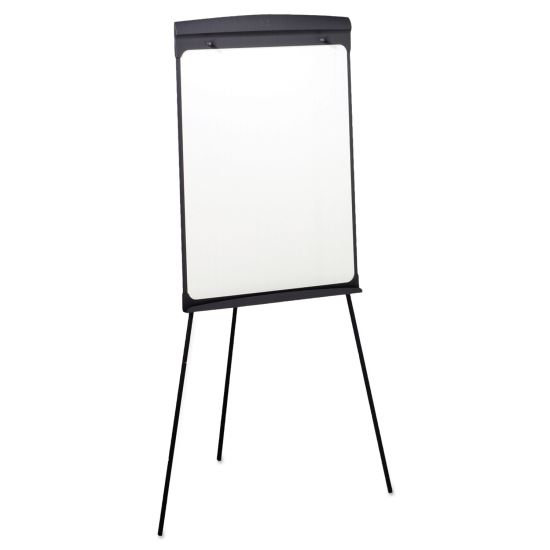 Magnetic Dry Erase Easel, 27 x 35, White Surface, Graphite Frame 1