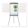 Magnetic Dry Erase Easel, 27 x 35, White Surface, Graphite Frame 2