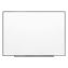 Fusion Nano-Clean Magnetic Whiteboard, 48 x 36, Black Frame 1
