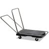 Utility-Duty Home/Office Cart, 250 lb Capacity, 20.5 x 32.5, Platform, Black 1
