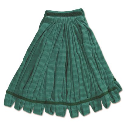 Tube Mop, Microfiber, Green, Medium, 5-in Green Headband 1
