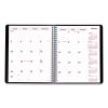 Essential Collection 14-Month Ruled Monthly Planner, 8.88 x 7.13, Black Cover, 14-Month (Dec to Jan): 2022 to 2024 2