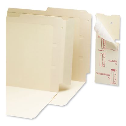 End Tab Converters, Straight Tab, Manila, 3.25" x 9.25", 500/Box 1