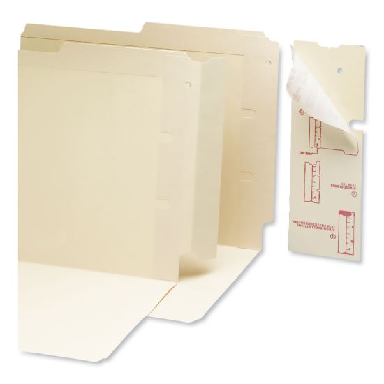 End Tab Converters, Straight Tab, Manila, 3.25" x 9.25", 500/Box 1