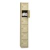 Box Compartments, Single Stack, 12w x 18d x 72h, Sand 2