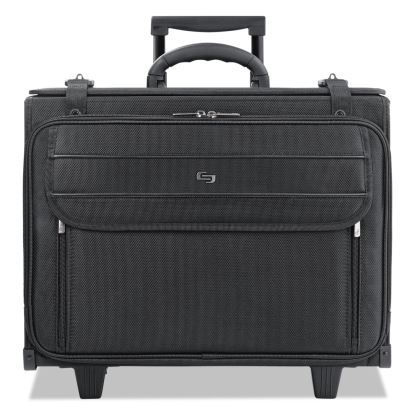 Classic Rolling Catalog Case, Fits Devices Up to 17.3", Polyester, 18 x 7 x 14, Black 1