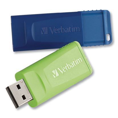 Store 'n' Go USB Flash Drive, 64 GB, Assorted Colors, 2/Pack 1