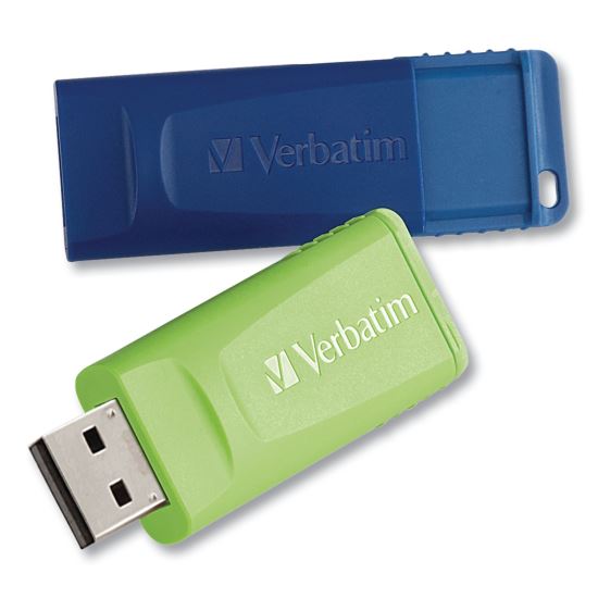 Store 'n' Go USB Flash Drive, 64 GB, Assorted Colors, 2/Pack 1