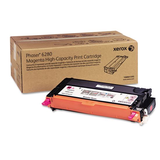 106R01393 High-Yield Toner, 5,900 Page-Yield, Magenta 1