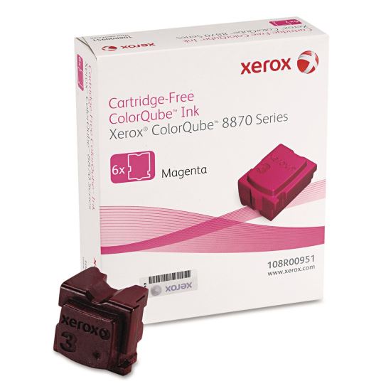 108R00951 Solid Ink Stick, 17,300 Page-Yield, Magenta, 6/Box 1