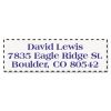 Custom Message Stamp, Pre-Inked, N10, 9/16 x 1 11/16 2