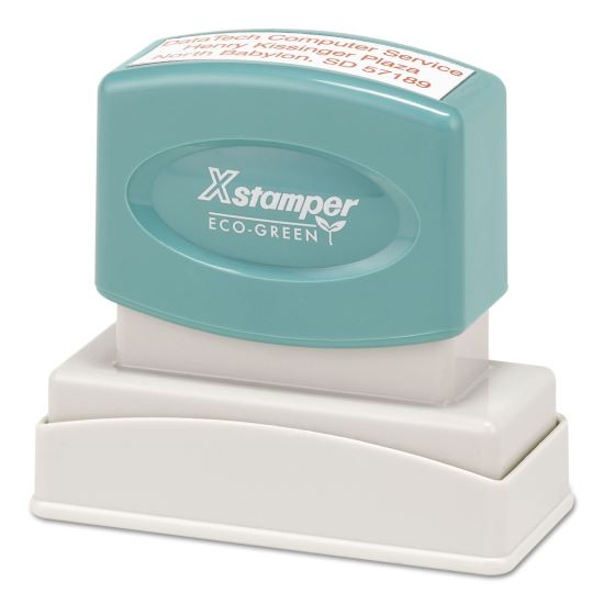 Custom Message Stamp, Pre-Inked, N13, 9/16 x 2 1