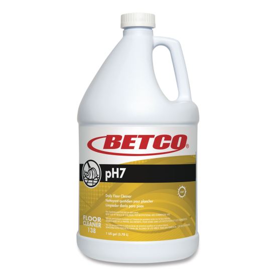 pH7 Floor Cleaner, Lemon Scent, 1 gal Bottle1