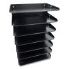 Steel Horizontal File Organizer, 7 Sections, Letter Size Files, 8.75 x 12 x 18, Black2