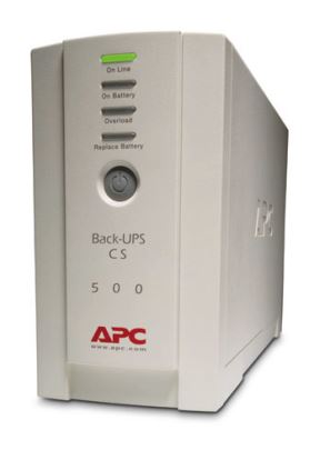 APC Back-UPS uninterruptible power supply (UPS) Standby (Offline) 0.5 kVA 300 W 4 AC outlet(s) 1