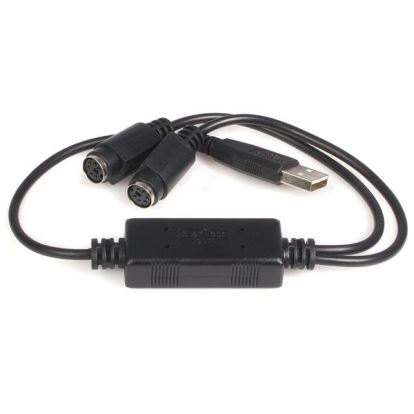 StarTech.com USBPS2PC PS/2 cable 17.1" (0.435 m) Black 1