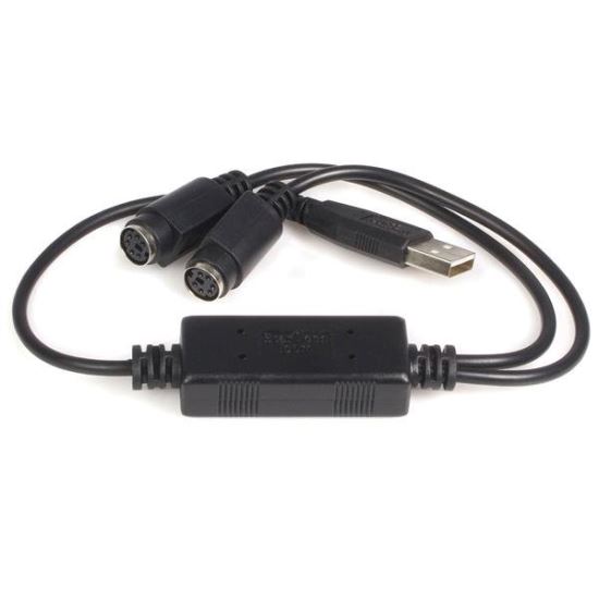 StarTech.com USBPS2PC PS/2 cable 17.1" (0.435 m) Black 1