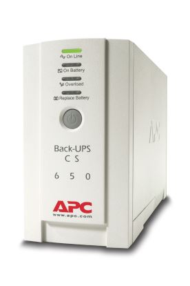 APC Back-UPS uninterruptible power supply (UPS) Standby (Offline) 0.65 kVA 400 W 4 AC outlet(s) 1