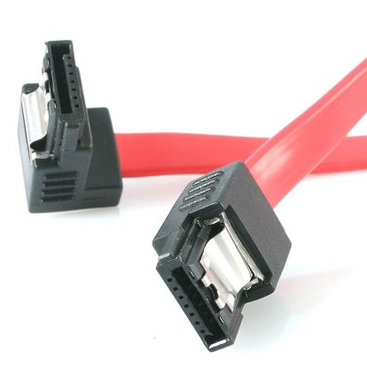 StarTech.com LSATA18RA1 SATA cable 18" (0.457 m) SATA 7-pin Red 1