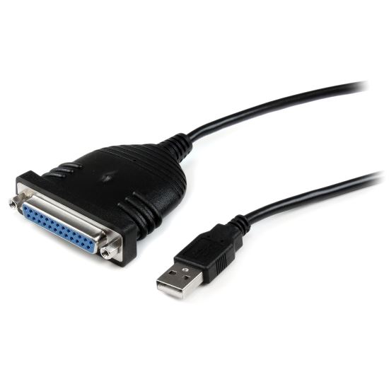 StarTech.com ICUSB1284D25 parallel cable Black 74.8" (1.9 m) 1