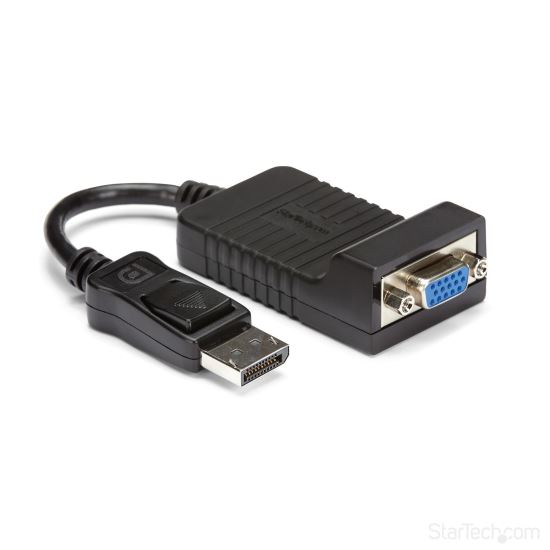 StarTech.com DP2VGA video cable adapter 3.15" (0.0800 m) DisplayPort VGA (D-Sub) Black 1