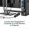 StarTech.com DP2VGA video cable adapter 3.15" (0.0800 m) DisplayPort VGA (D-Sub) Black 8