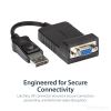 StarTech.com DP2VGA video cable adapter 3.15" (0.0800 m) DisplayPort VGA (D-Sub) Black 9