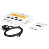 StarTech.com ICUSB422 cable gender changer DB9 M USB-A FM Black 6