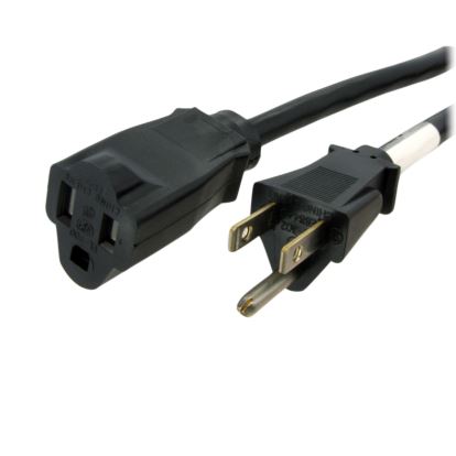 StarTech.com PAC1016 power cable Black 70.9" (1.8 m) NEMA 5-15P 1