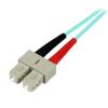 StarTech.com A50FBLCSC1 InfiniBand/fibre optic cable 39.4" (1 m) LC SC Turquoise 2