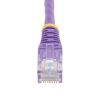 StarTech.com M45PATCH6PL networking cable Purple 70.9" (1.8 m) Cat5e U/UTP (UTP) 4
