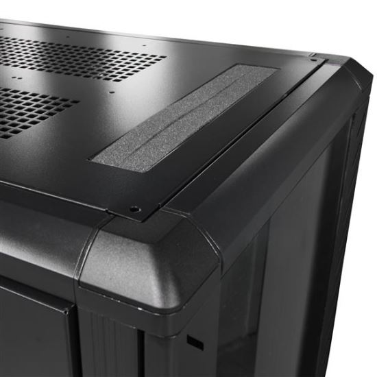 StarTech.com RK2536BKF rack cabinet 25U Freestanding rack Black 1