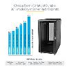 StarTech.com RK2536BKF rack cabinet 25U Freestanding rack Black 11
