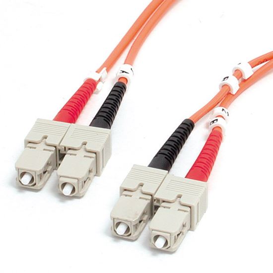 StarTech.com FIBSCSC1 InfiniBand/fibre optic cable 39.4" (1 m) SC Orange 1
