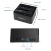 StarTech.com SDOCK2U33RE media duplicator HDD/SSD duplicator Black 1 copies 7