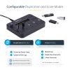StarTech.com USBDUP15 media duplicator USB flash drive duplicator Black 5 copies 8