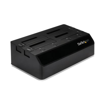 StarTech.com SDOCK4U33 storage drive docking station USB 3.2 Gen 1 (3.1 Gen 1) Type-B Black 1