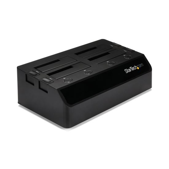 StarTech.com SDOCK4U33 storage drive docking station USB 3.2 Gen 1 (3.1 Gen 1) Type-B Black 1