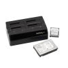 StarTech.com SDOCK4U33 storage drive docking station USB 3.2 Gen 1 (3.1 Gen 1) Type-B Black 4